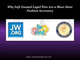 Why Soft Enamel Lapel Pins Are a Must-Have Fashion Accessory