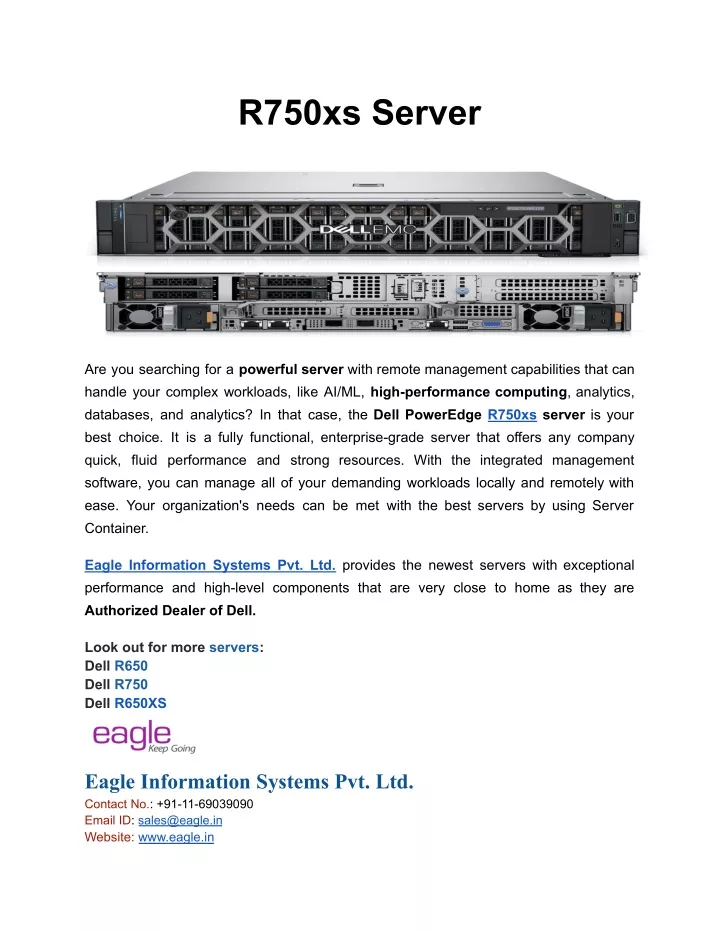 r750xs server