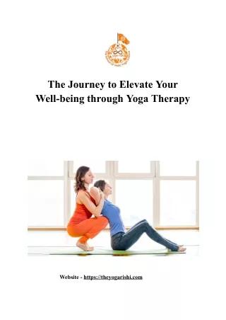 The Journey to Elevate Your Well-being through Yoga Therapy.docx