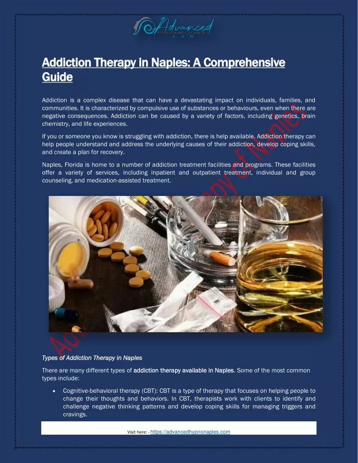 addiction therapy in naples a comprehensive