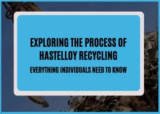 Unload Unwanted Scrap Hastelloy