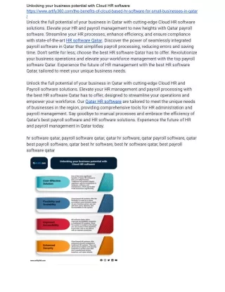 unlocking your business potential with cloud