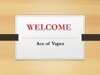 welcome