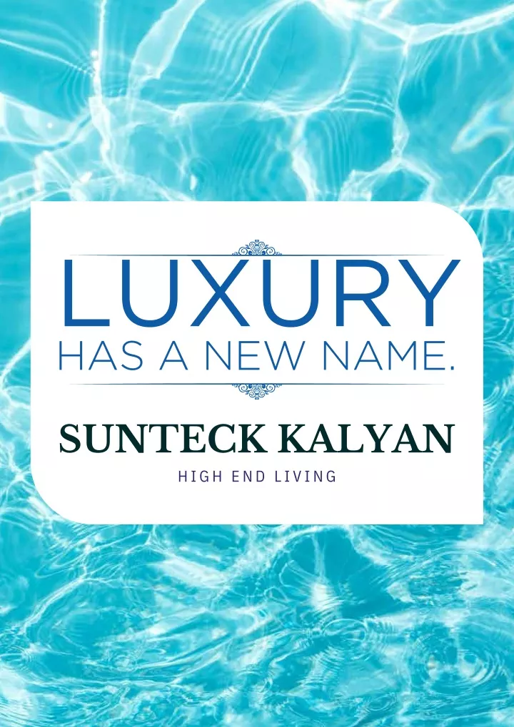 luxury has a new name