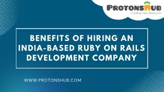benefits of hiring an india based ruby on rails