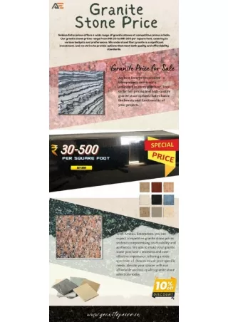 Price of Granite Stone in India | Granite Stone Price Per Sq Ft in India