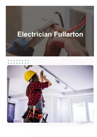 Electrician Fullarton