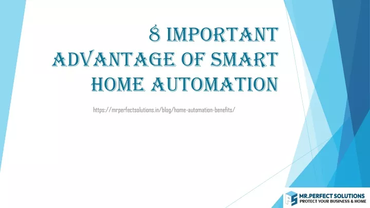 8 important advantage of smart home automation
