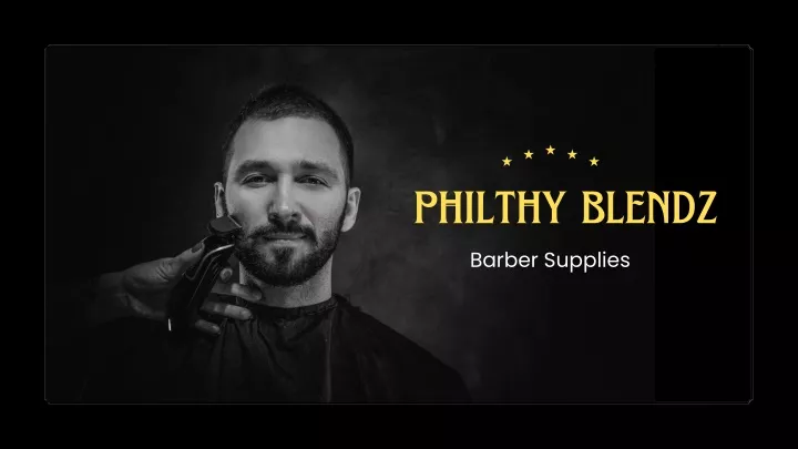 philthy blendz barber supplies