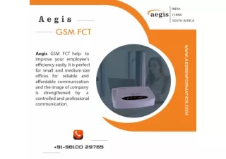 GSM FCT Device Manufacturer