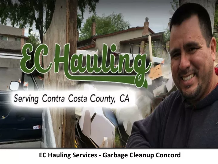 ec hauling services garbage cleanup concord