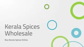 Kerala Spices Wholesale