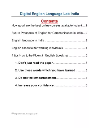 Digital English Language Lab India 6