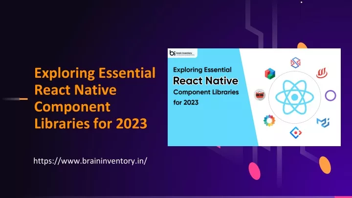 exploring essential react native component libraries for 2023