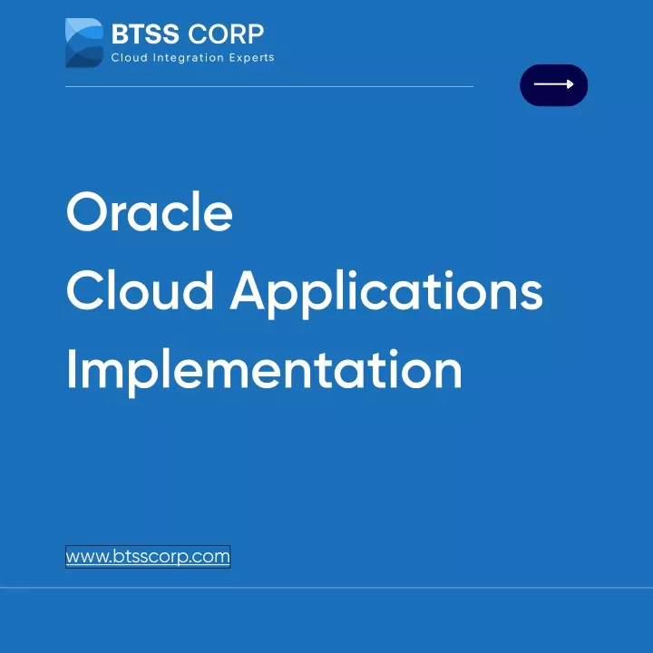 oracle cloud applications implementation