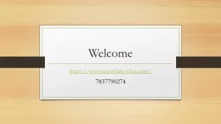 welcome