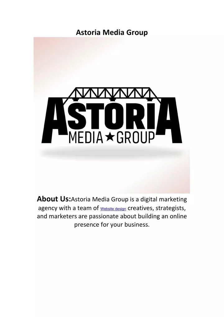 astoria media group