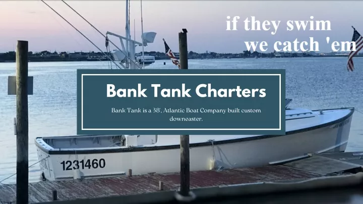 bank tank charters