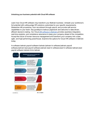 unlocking your business potential with cloud