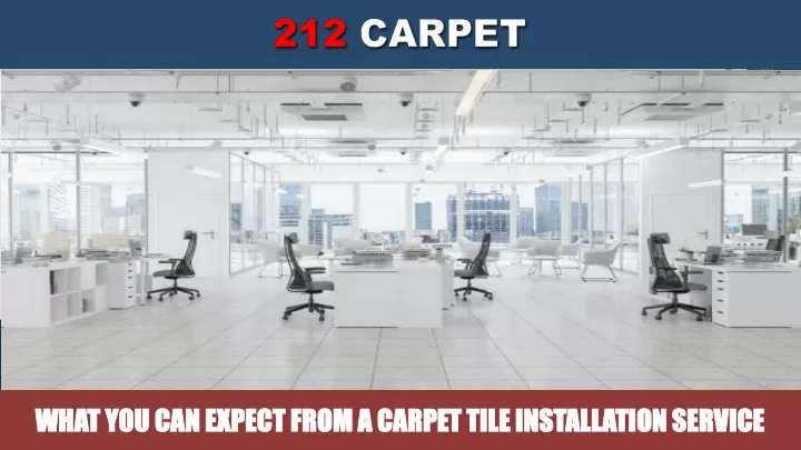 what you can expect from a carpet tile