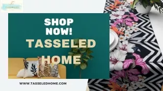 Tasseled Home | Cushion Cover Collection - Elevate Your Home Decor