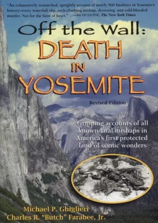 READ [PDF] Off the Wall: Death in Yosemite
