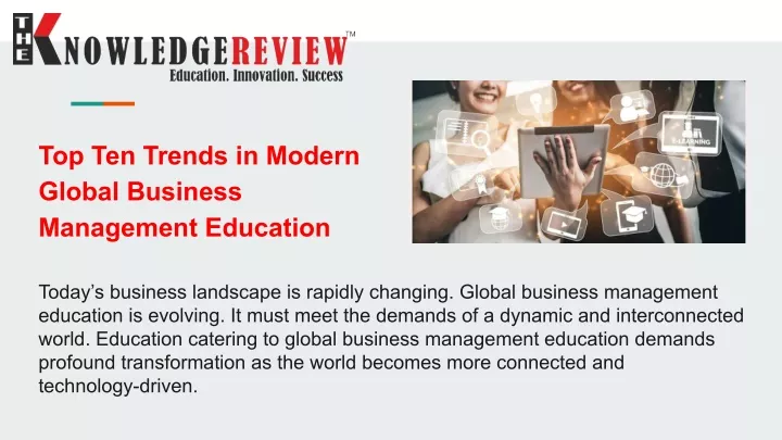 top ten trends in modern global business