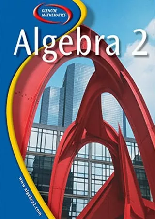 PDF/READ Glencoe Algebra 2