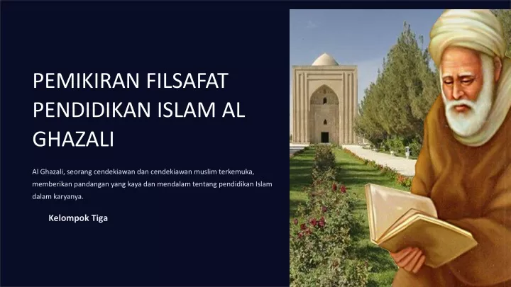 pemikiran filsafat pendidikan islam al ghazali