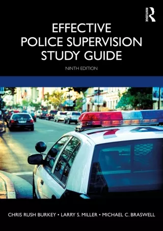 [PDF] DOWNLOAD Effective Police Supervision Study Guide