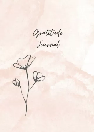 DOWNLOAD/PDF Gratitude Journal