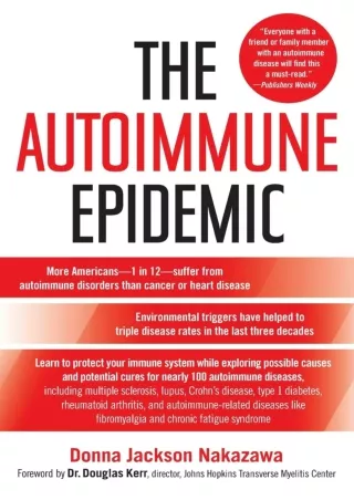 [READ DOWNLOAD] The Autoimmune Epidemic