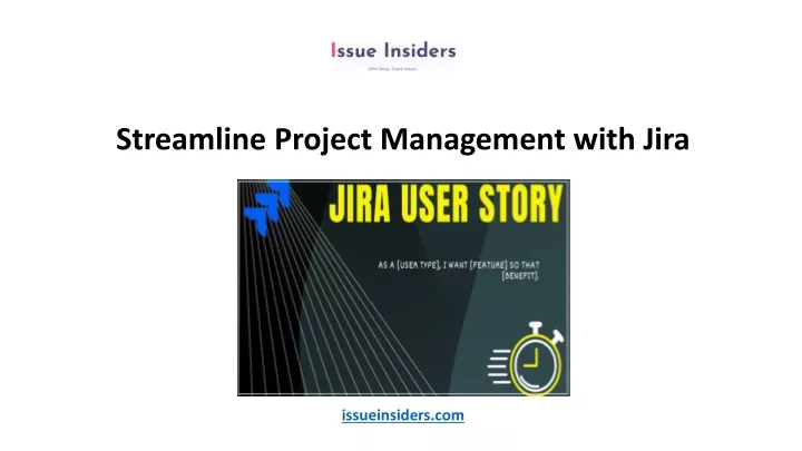 streamline project management with jira