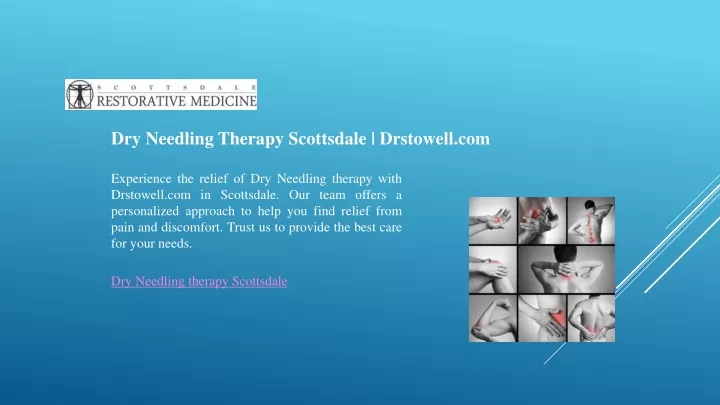 dry needling therapy scottsdale drstowell com