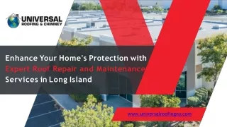 Enhance Your Home's Protection with Expert Roof Repair and Maintenance Services in Long Island