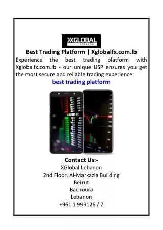 Best Trading Platform  Xglobalfx.com.lb