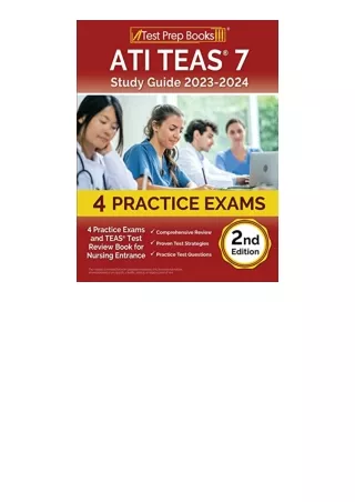 Download ATI TEAS 7 Study Guide 2023 2024 4 Practice Exams and TEAS Test Review