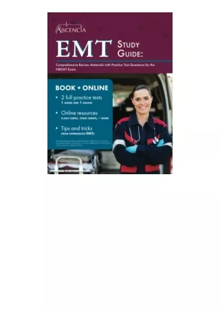 Download PDF EMT Study Guide Comprehensive Review Materials with Practice Test Q