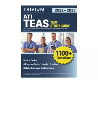 Kindle online PDF ATI TEAS Test Study Guide 2022 2023 TEAS 7 Exam Prep with Prac