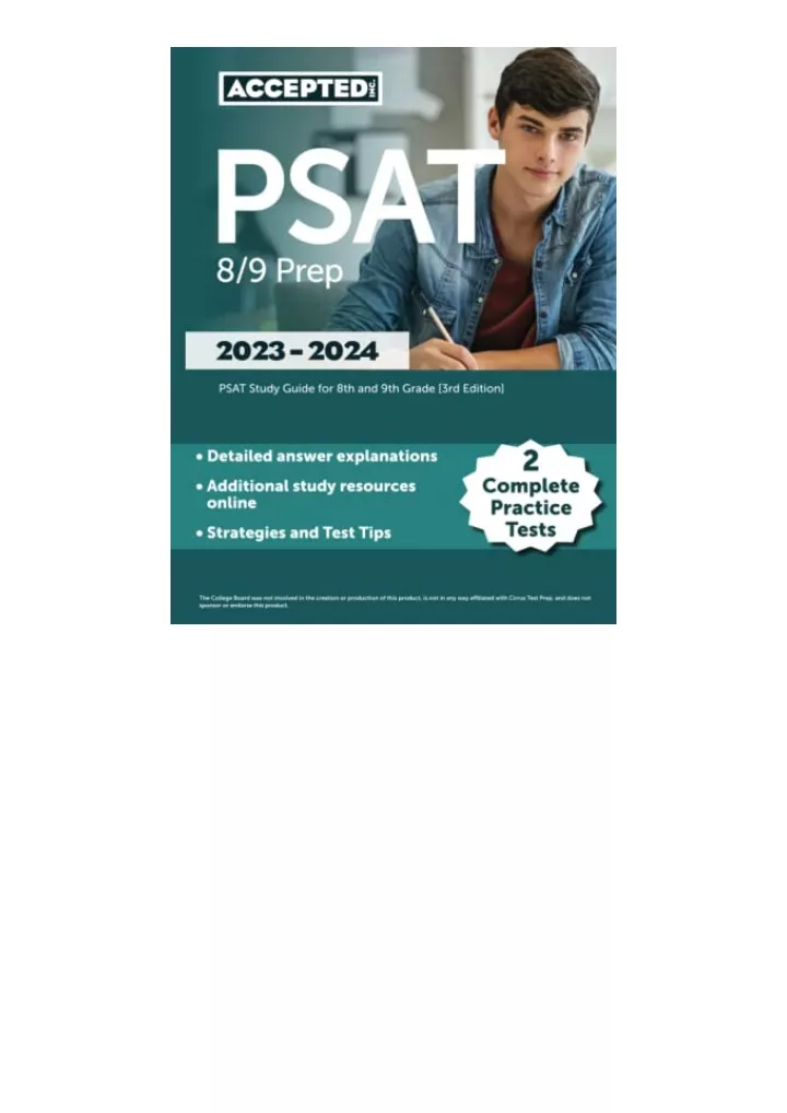 PPT Download PDF PSAT 89 Prep 2023 2024 2 Complete Practice Tests