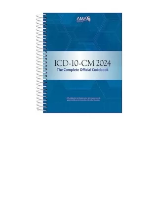 Download PDF ICD 10 CM 2024 the Complete Official Codebook ICD 10 CM the Complet