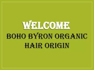 welcome