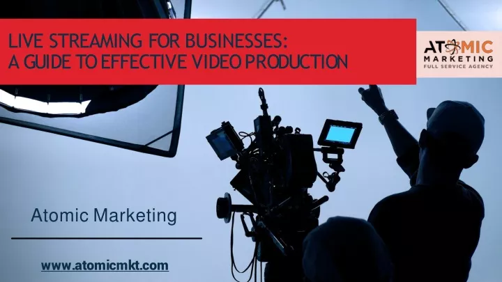 live streaming for businesses