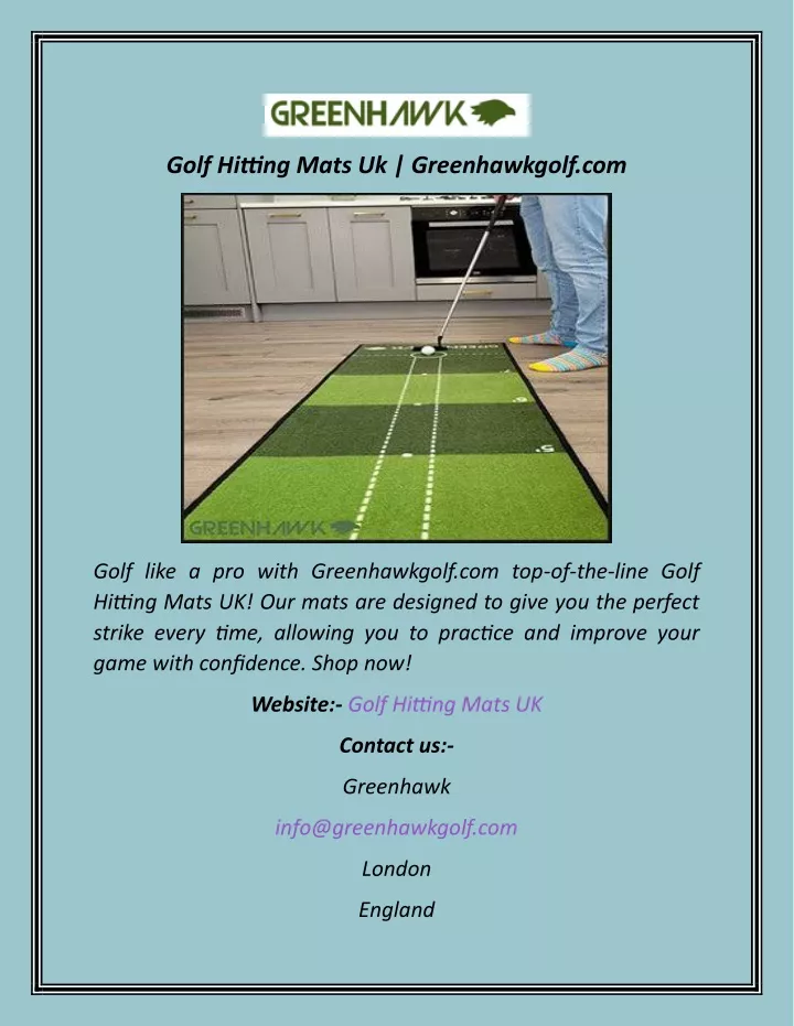 golf hitting mats uk greenhawkgolf com