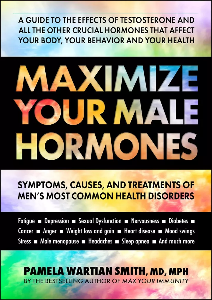 maximize your male hormones symptoms causes