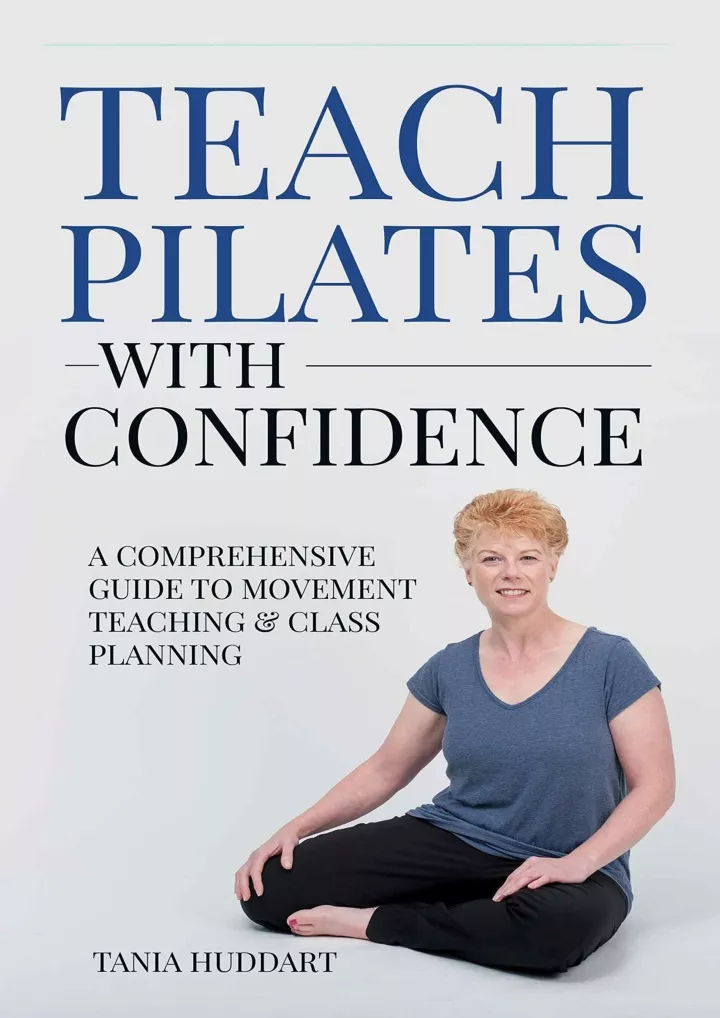 teach pilates with confidence a comprehensive