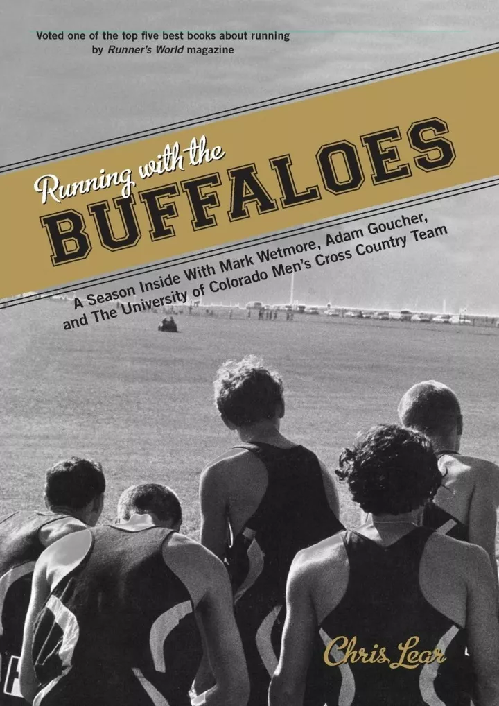 running with the buffaloes a season inside with