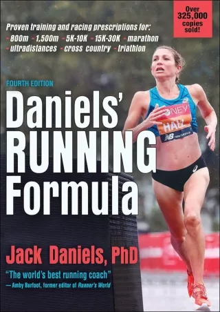 PDF_ Daniels' Running Formula bestseller