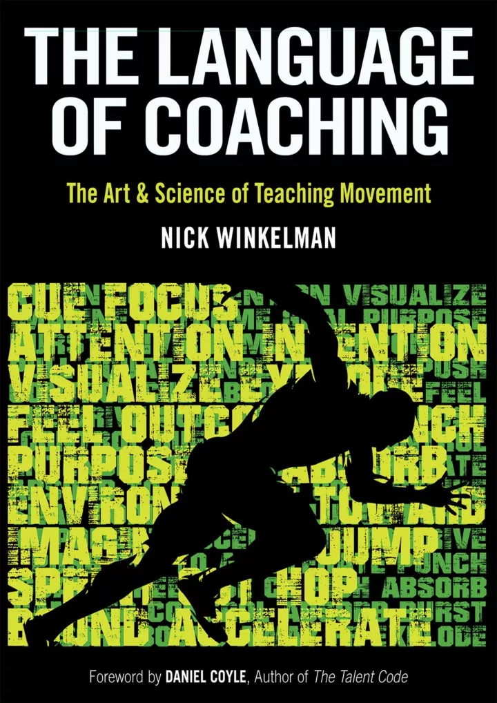 the language of coaching the art science