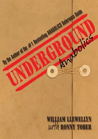 [PDF] DOWNLOAD Underground ANABOLICS full